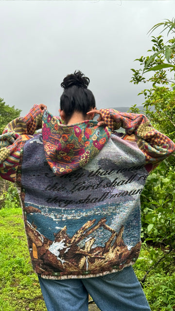 Vintage Tapestry Hoodie #11